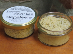 Zitronen-Ingwer Salz