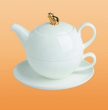 Tea-for-One-Kanne mit Frosch
