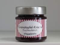 Granatapfel-Kirsche Fruchtaufstrich